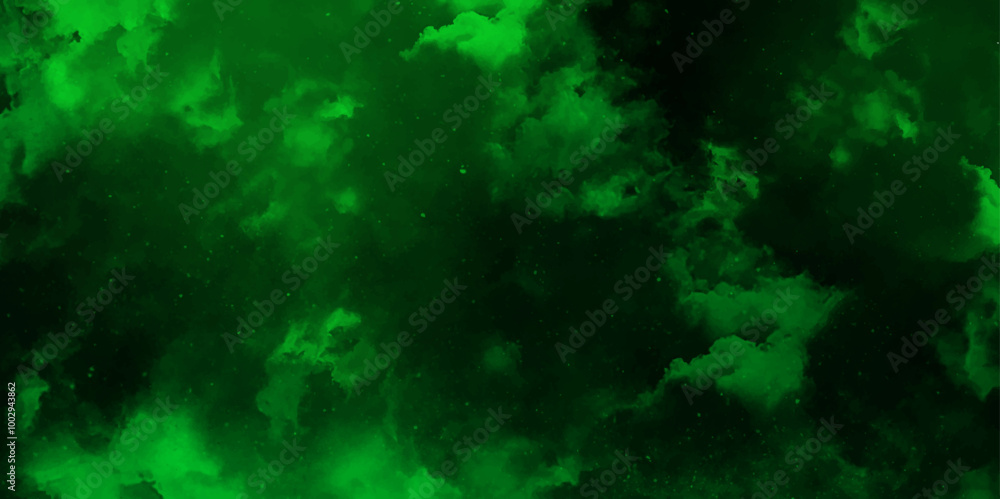 abstract cloud and vapor texture background. Black and Green smoke aquarelle smudge illustration smooth grungy smokey light green colors ink glow. green color powder explosion abstract cloud and vapor texture background. Black and Green smoke aquarelle smudge illustration smooth grungy smokey light green colors ink glow. green color powder explosion