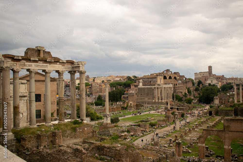 Naklejka premium Forum Romanum Rome Italy