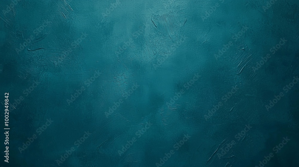 Vibrant teal painted concrete wall with brush strokes, perfect for adding your own design or text. Textured surface creates unique backdrop for projects Vibrant teal painted concrete wall with brush strokes, perfect for adding your own design or text. Textured surface creates unique backdrop for projects