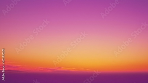 The sky transitions from day to night in a stunning display of colors at sunset  painting a picture of nature s beauty in vibrant hues of orange  pink  purple  and yellow