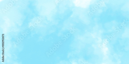 Abstract blue sky and clouds sun and cloud watercolor pastel wall grunge background. Cloud sky pastel soft light sky image pastel canopy wallpaper background. 