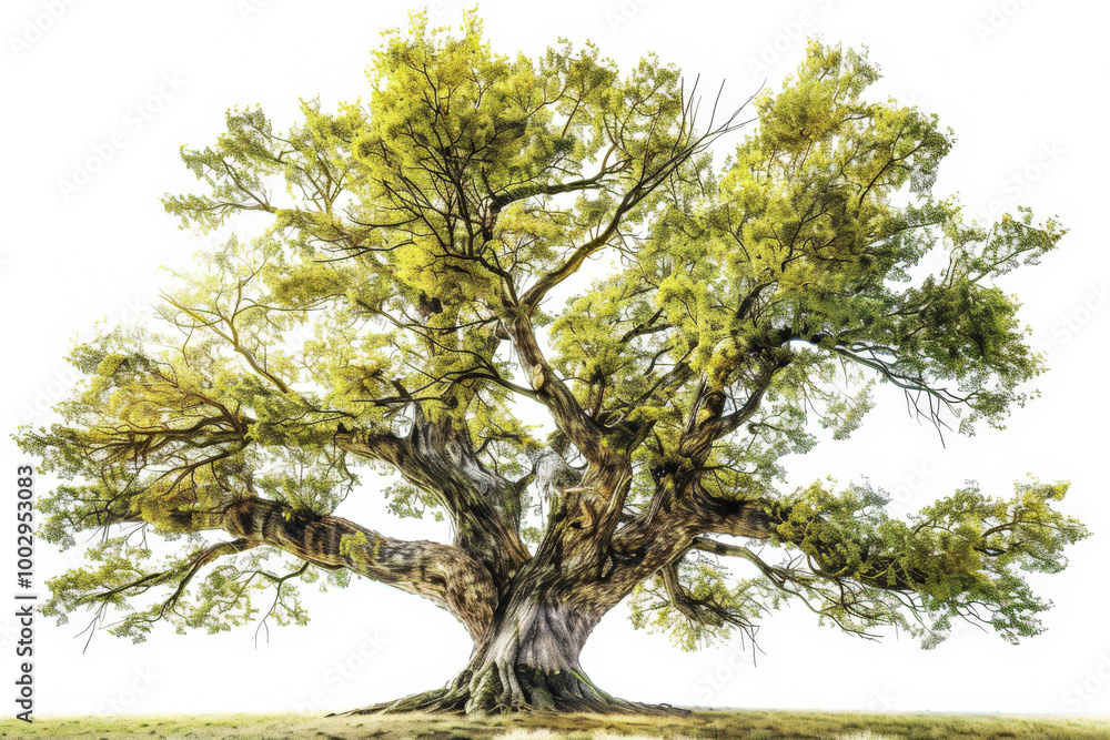 Fototapeta premium Majestic Lone Tree in Daylight 