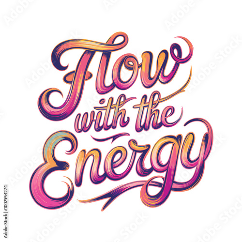 Typography on yoga and meditation vector illustrations for t-shirts design