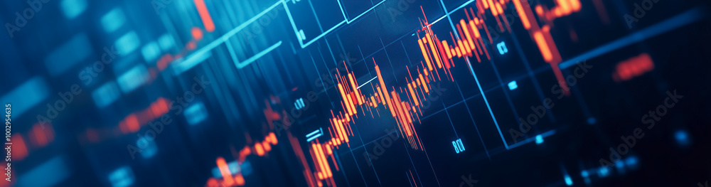 Trading Background. Abstract web banner Trading Background. Abstract web banner