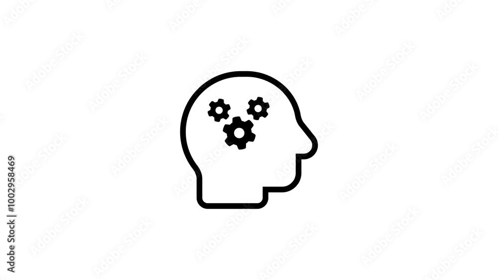 Modern man head technology animation, capturing the essence of the digital age with immersive graphics and effects . Modern man head technology animation, capturing the essence of the digital age with immersive graphics and effects .