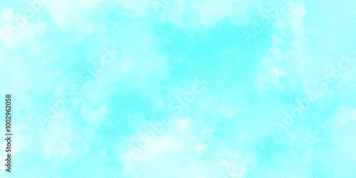 Abstract blue sky and clouds sun and cloud watercolor pastel color background. Cloud sky pastel  soft light sky image pastel canopy wallpaper background.