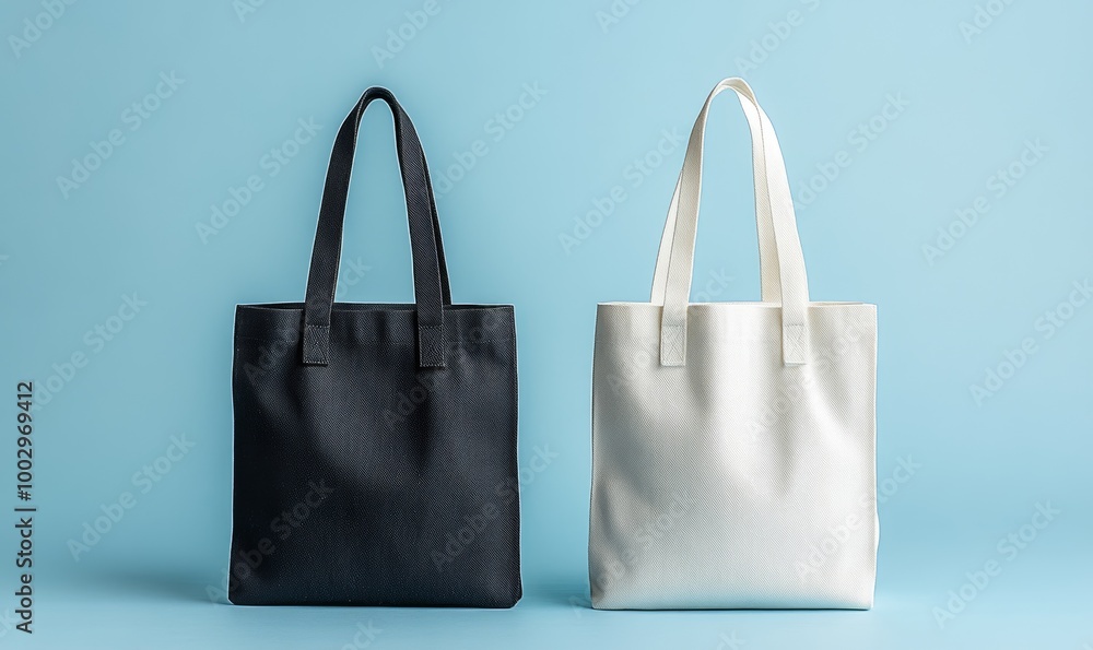 Canvas bag. mockup of fabric tote. Cloth totebag with handle. template of black and white cotton eco bag. Reusable tote for shopping. Blank mock for shopper. Ecobag for grocery, Generative AI Canvas bag. mockup of fabric tote. Cloth totebag with handle. template of black and white cotton eco bag. Reusable tote for shopping. Blank mock for shopper. Ecobag for grocery, Generative AI