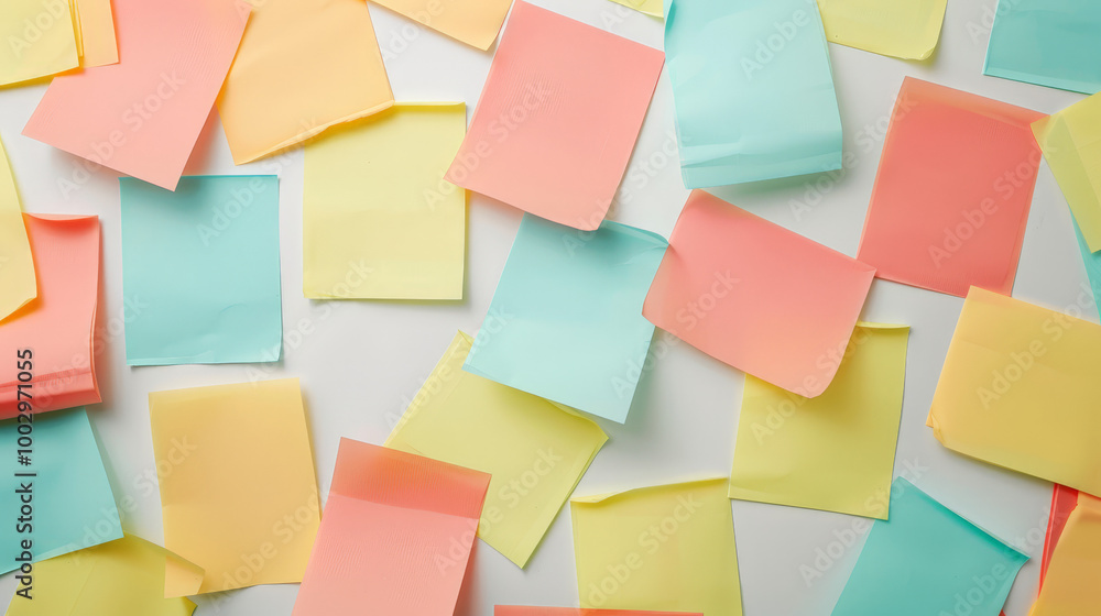 colorful sticky notes colorful sticky notes