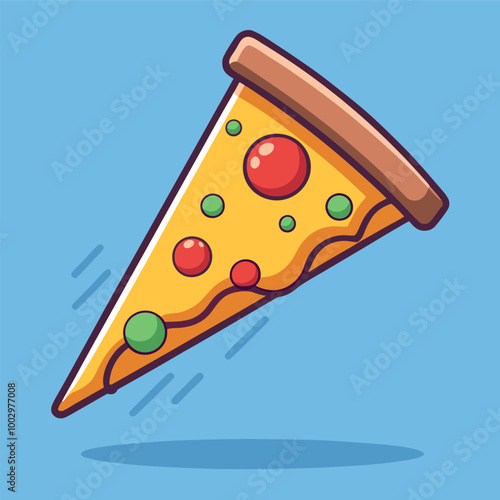 pizza with salami and cheese