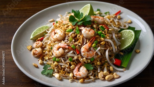 A steaming plate of Pad Thai