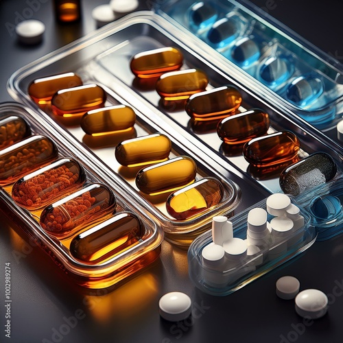 Blister Packs of Medication