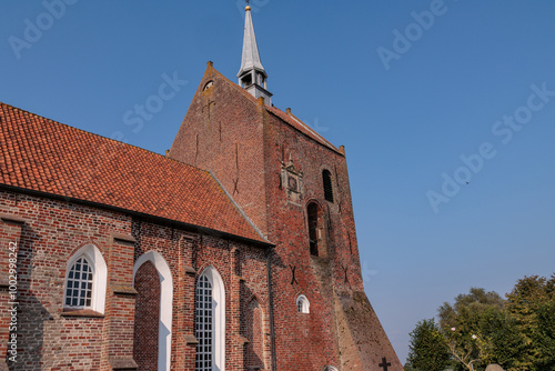 warfendorf in der ostfriesischen Krummhörn photo