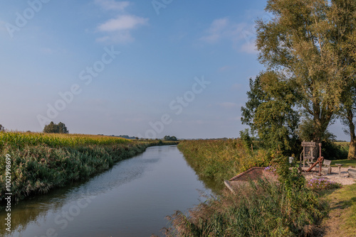 warfendorf in der ostfriesischen Krummhörn photo