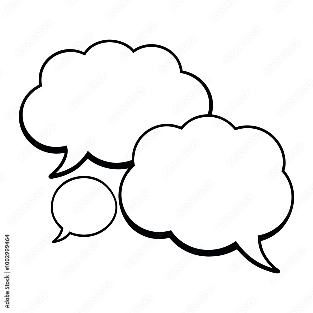 speech bubble with speech bubbles speech bubble with speech bubbles