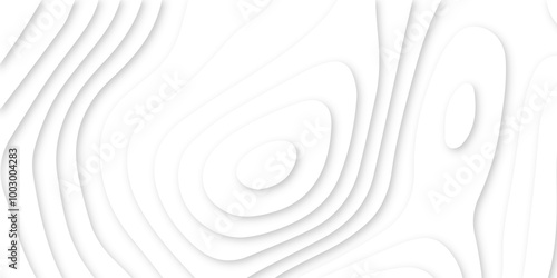 Abstract modern 3d Paper cut white background .white waves background ,paper art style, flyers posters prints .geometric background overlap layer.	