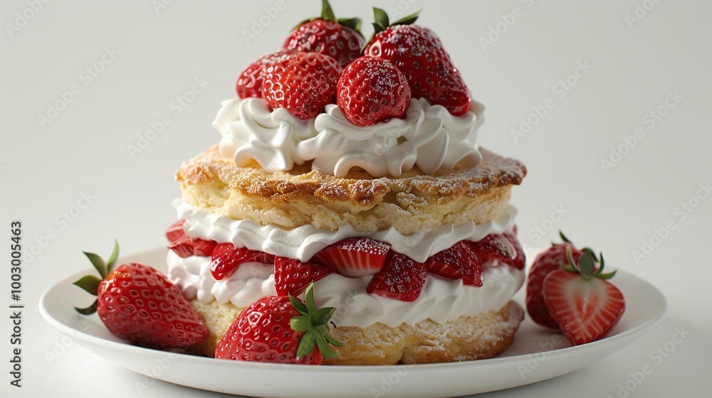 Delicious Strawberry Shortcake Delicious Strawberry Shortcake