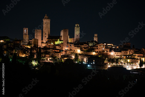 San Gimignano in der Toskana,Italien