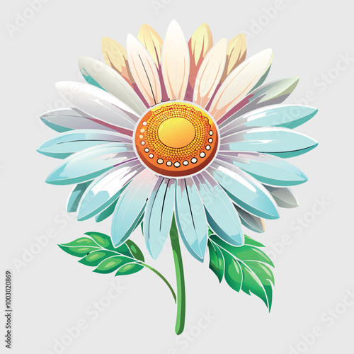 Daisy design vector image illustration and artwork