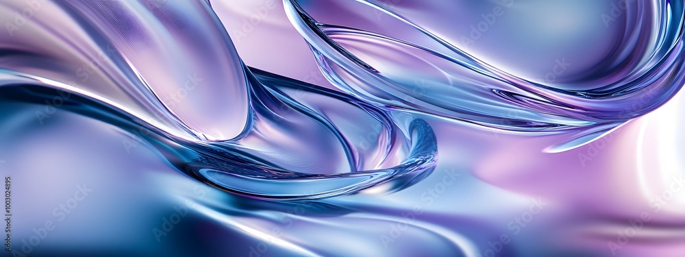 Abstract purple and blue shapes Abstract purple and blue shapes