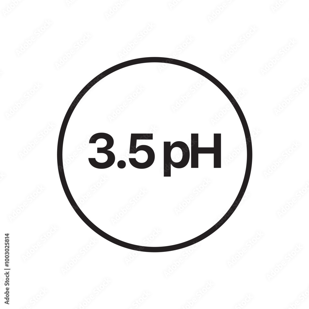 3.5 ph icon vector eps illustration 3.5 ph icon vector eps illustration