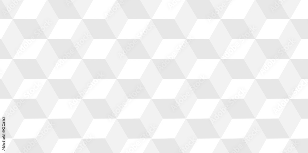 Vector geometric minimal cube hexagon surface texture design. white block and mete glossy thin smooth structure isometric grid banner and wallpaper. Vector geometric minimal cube hexagon surface texture design. white block and mete glossy thin smooth structure isometric grid banner and wallpaper.