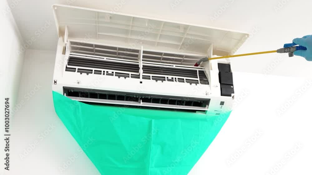 Cleaning and maintaining air condition unit at home.
Cleaning and maintaining air condition unit at home.