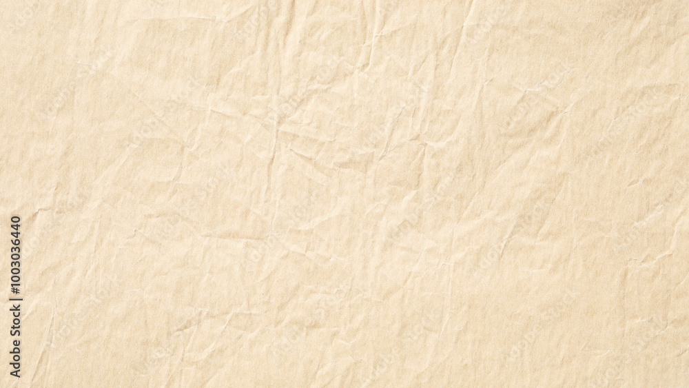 Crumpled yellow background paper texture Crumpled yellow background paper texture