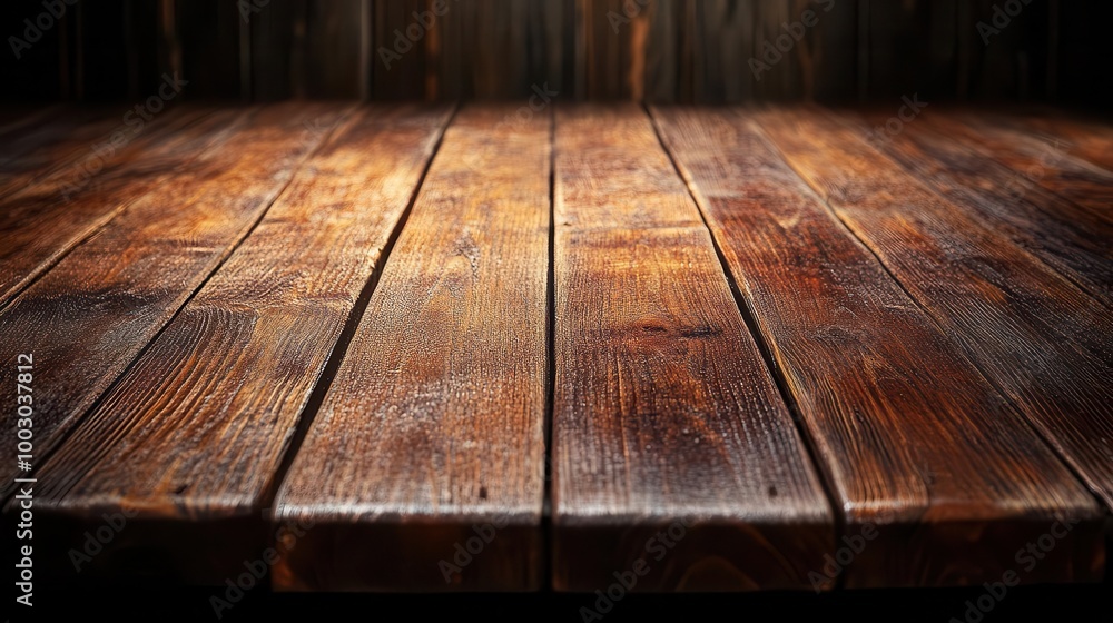 rustic wooden table with warm lighting and subtle grain texture empty surface perfect for product placement rustic wooden table with warm lighting and subtle grain texture empty surface perfect for product placement