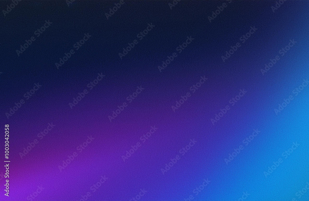 Fototapeta premium Blue purple black gradient banner background, grainy texture effect, website page header abstract design