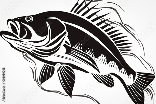 Fishing Art - Largemouth Ba...