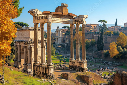 roman background