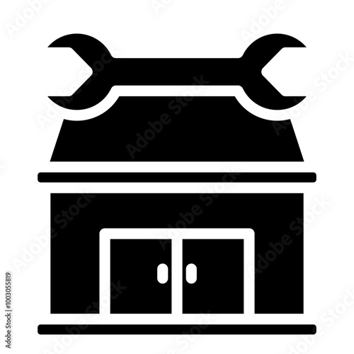 Workshop Glyph Icon Design