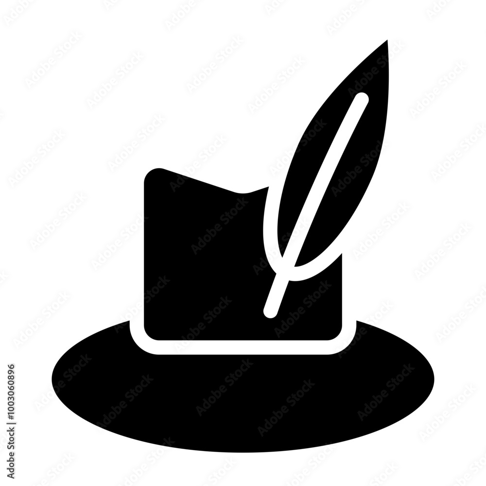 Tyrolean Glyph Icon Design Tyrolean Glyph Icon Design
