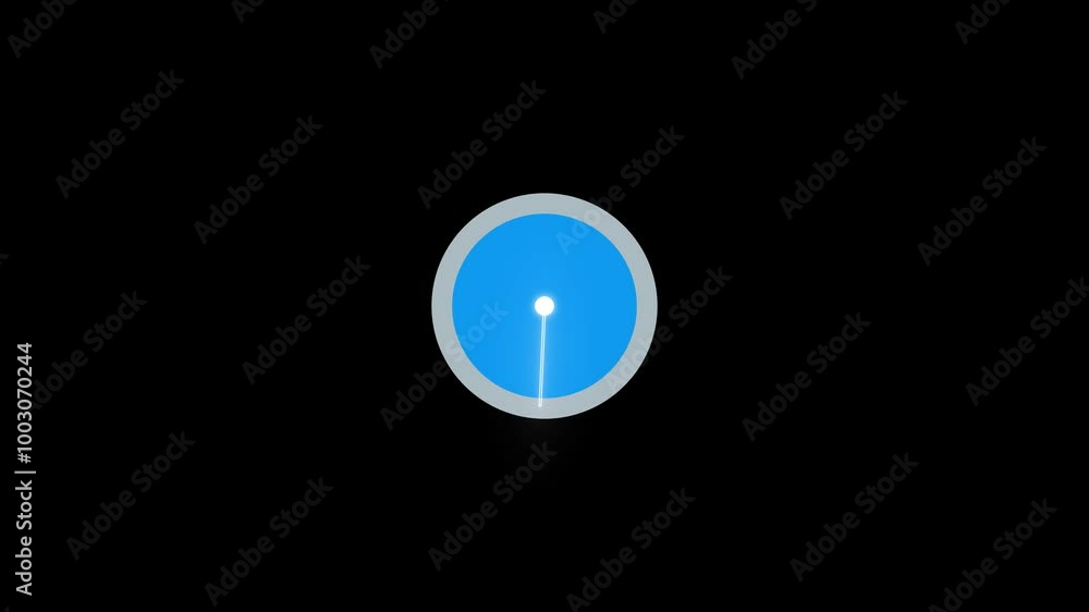 Glowing neon clock icon animation. glowing neon lights on the edges of a clock. isolated on black background. Glowing neon clock icon animation. glowing neon lights on the edges of a clock. isolated on black background.