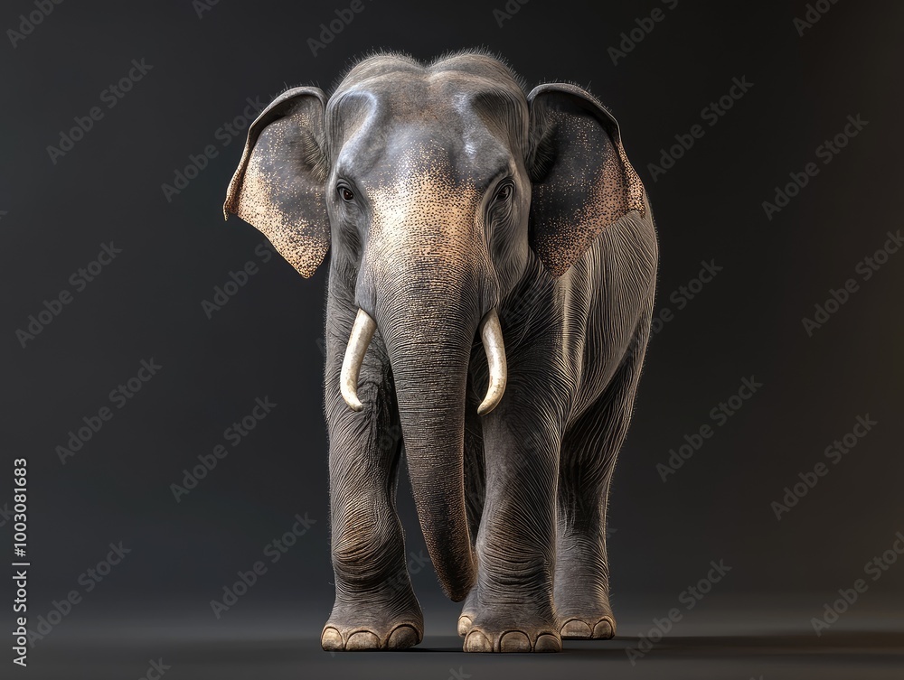 Naklejka premium elephant