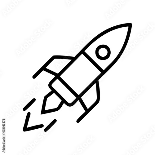 rocket vector illustration