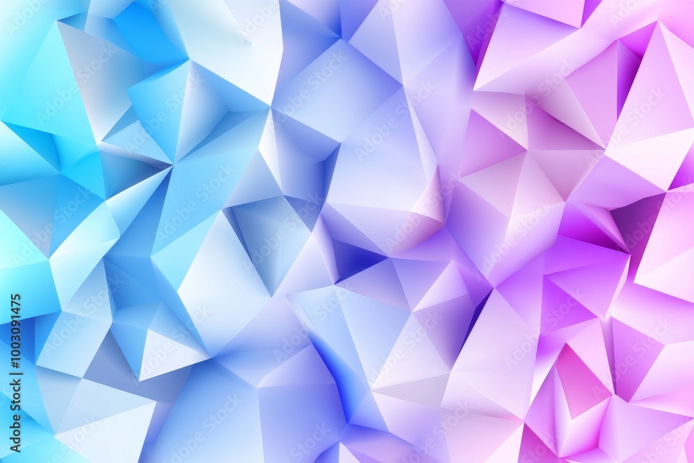 Fototapeta premium Copy space on a blue geometric digital background.