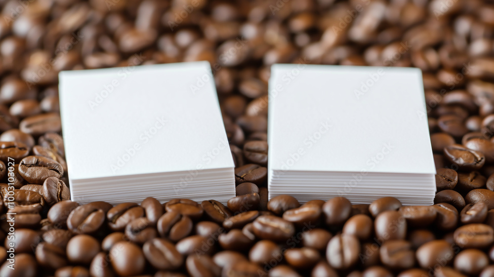 Blank Card on Coffee Bean Background
Blank Card on Coffee Bean Background