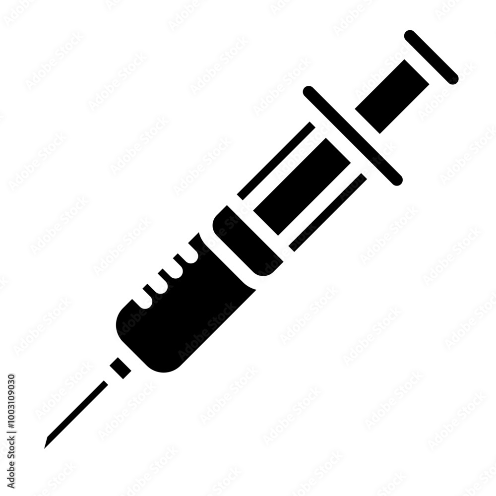 Fototapeta premium 714-Syringe Icon style