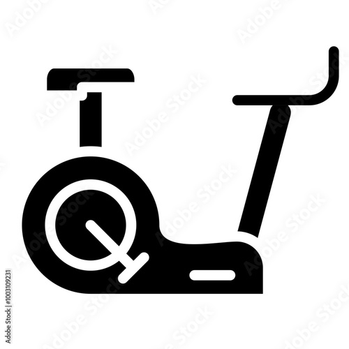 736-Exercise Bike Icon style photo