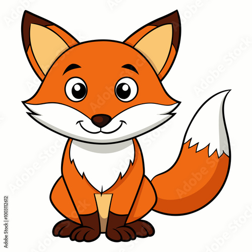 red fox cartoon