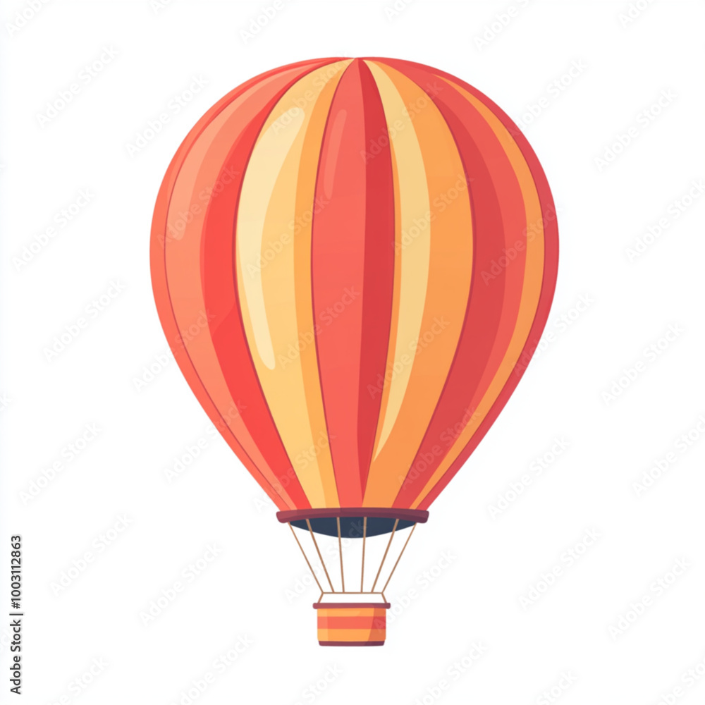 Naklejka premium hot air balloon