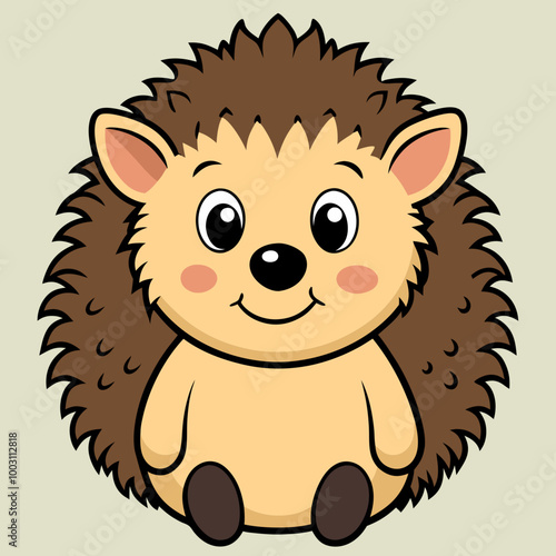 cartoon, animal, lion, hedgehog, illustration, vector, funny, character, mammal, cat, fun, wild, drawing, pet, art, nature, dog, baby, zoo, cute, smile, wildlife, toy, safari, brown