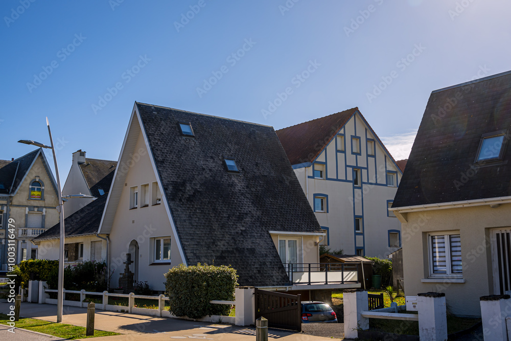 Dans les rues de la station balnéaire de Wimereux Dans les rues de la station balnéaire de Wimereux