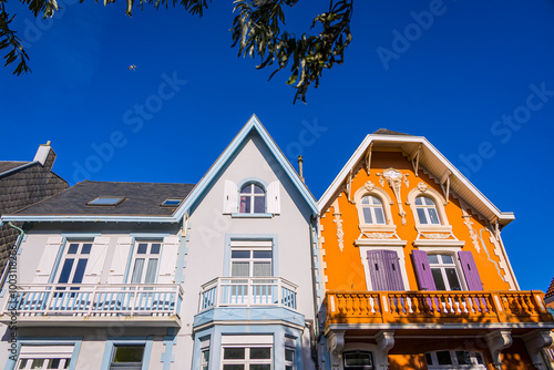 Dans les rues de la station balnéaire de Wimereux