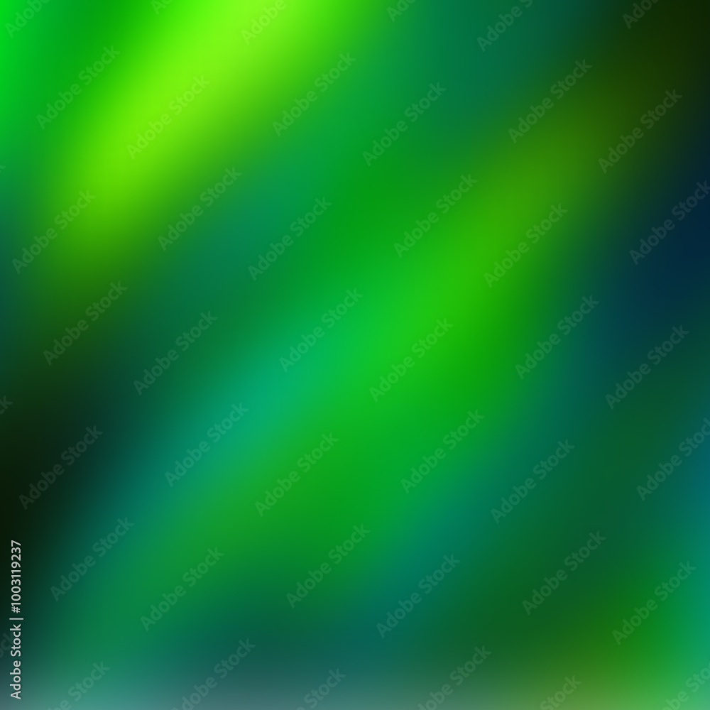 green blurred gradient on dark grainy background, glowing light spot, copy space. Eps 10 green blurred gradient on dark grainy background, glowing light spot, copy space. Eps 10