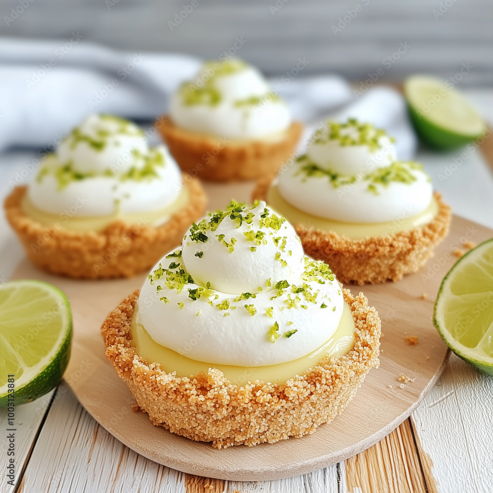 No-Bake Mini Key Lime Pies with Tangy Lime Flavor No-Bake Mini Key Lime Pies with Tangy Lime Flavor