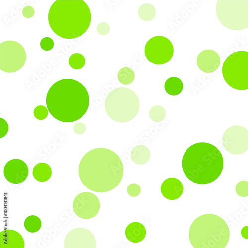 background of green bright circles. Eps 10