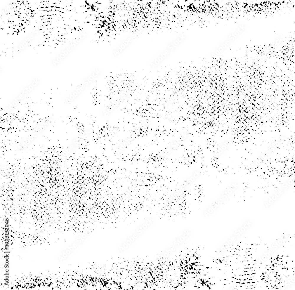 Abstract vector noise. Small particles of debris and dust. Distressed uneven background. Grunge with fine grains isolated on white background. Vector illustration. EPS10. Abstract vector noise. Small particles of debris and dust. Distressed uneven background. Grunge with fine grains isolated on white background. Vector illustration. EPS10.