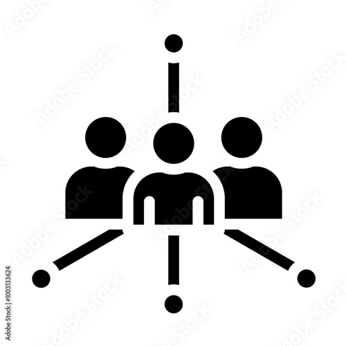 Outreach vector icon style